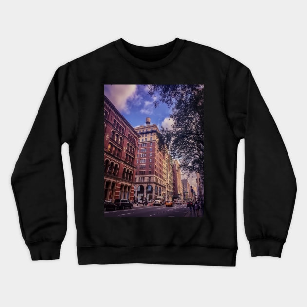 NoHo, Manhattan, New York City Crewneck Sweatshirt by eleonoraingrid